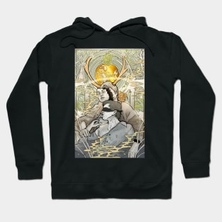 HANNIGRAM Hannibal Art Nouveau illustration Mads Hugh Hoodie